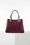 Gala Plum Crossbody Tote