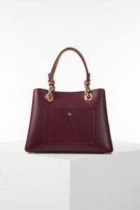 Gala Plum Crossbody Tote