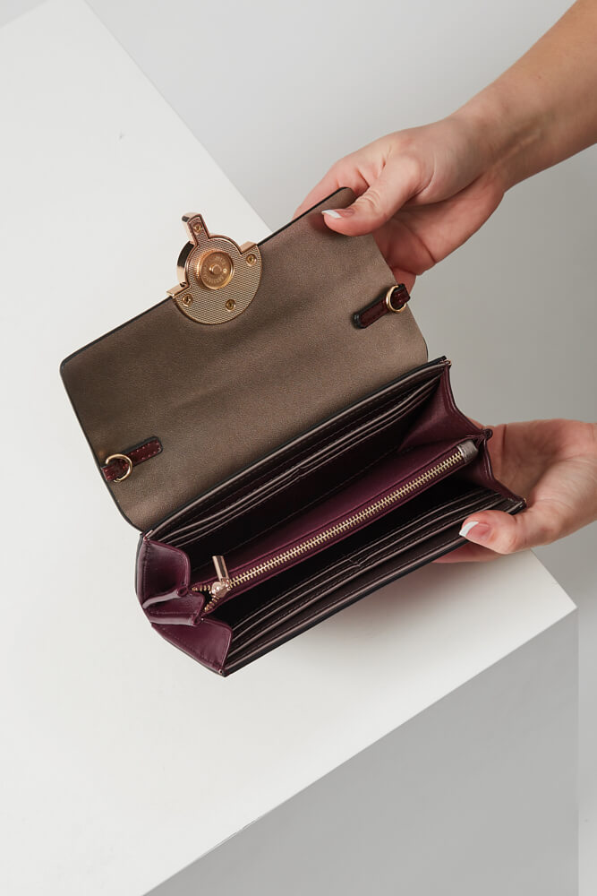 Plum evening bag online