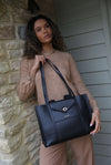Giselle Black Laptop Bag