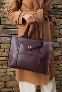 Giselle Cherry Laptop Tote