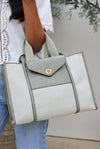 Giselle Sage Laptop Tote