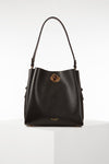 Henri Black Hobo Tote