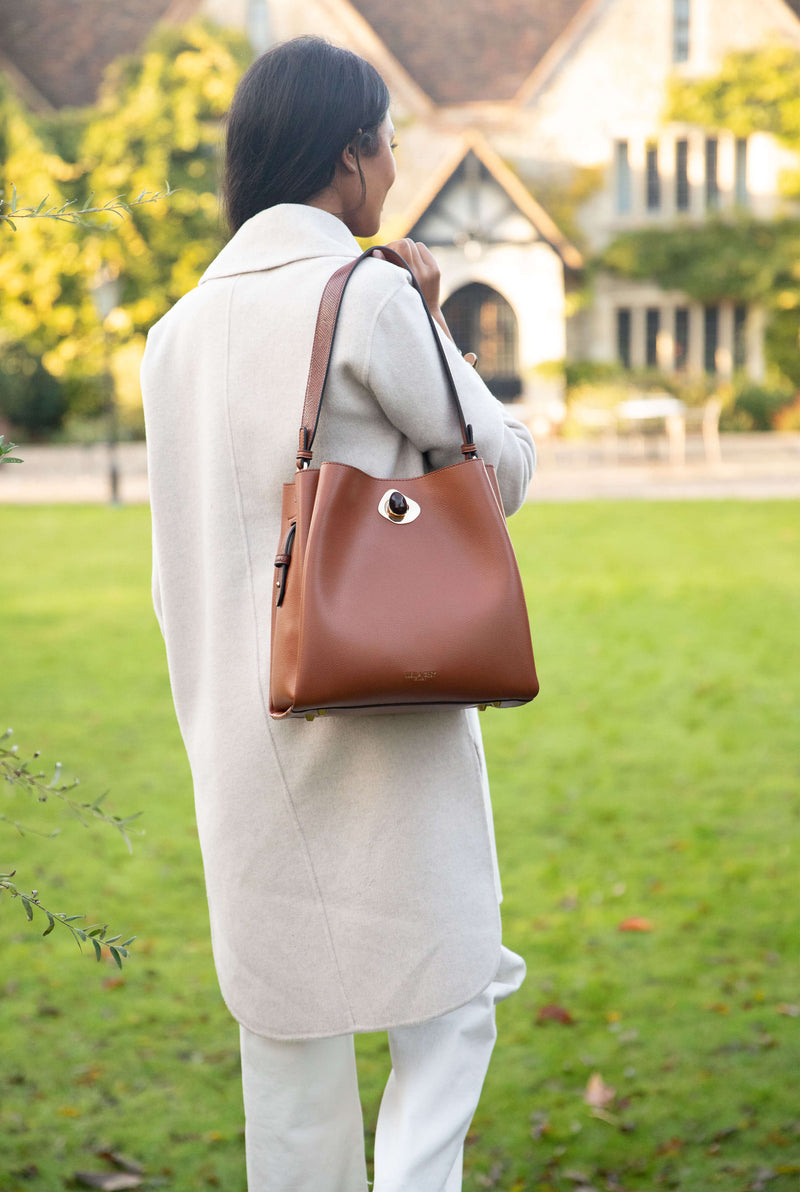 Henri Conker Hobo Tote