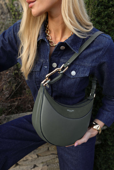 Hester Khaki Shoulder Bag