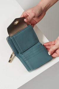 Hettie Airforce Blue Small Purse