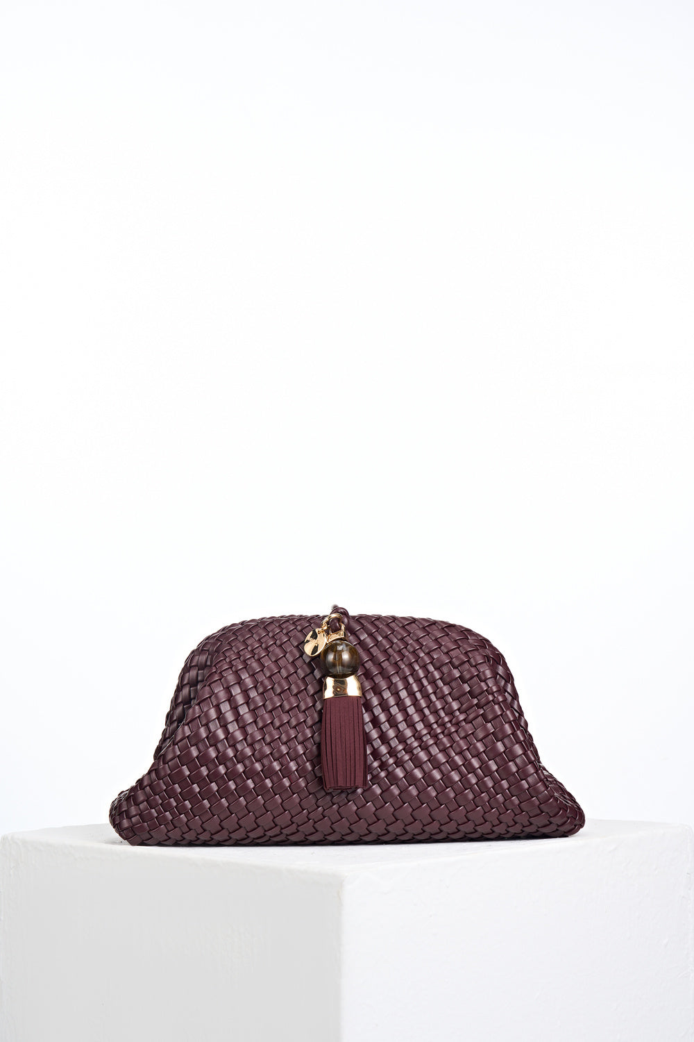Indigo Black Cherry Oversized Clutch