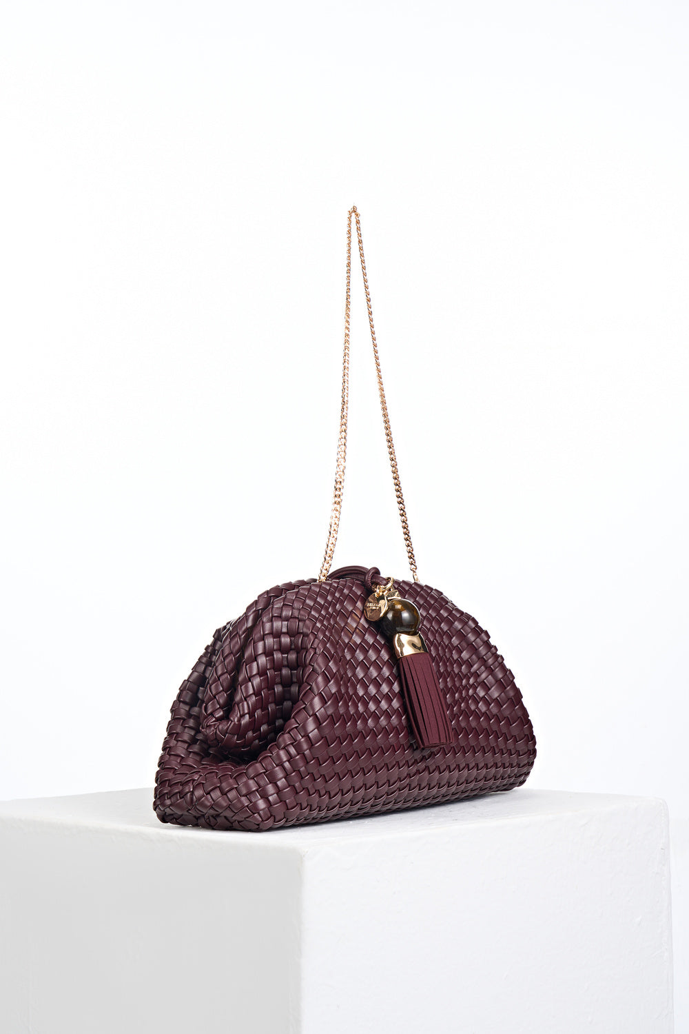 Indigo Black Cherry Oversized Clutch
