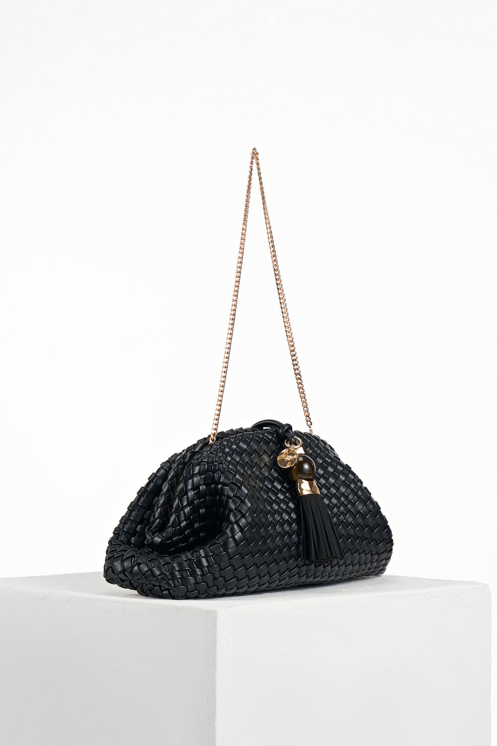 Indigo Black Oversized Clutch