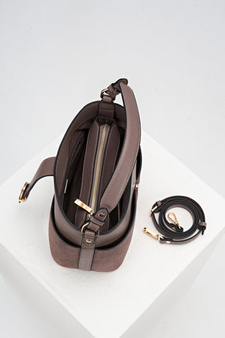 Indra Fawn Bucket Crossbody