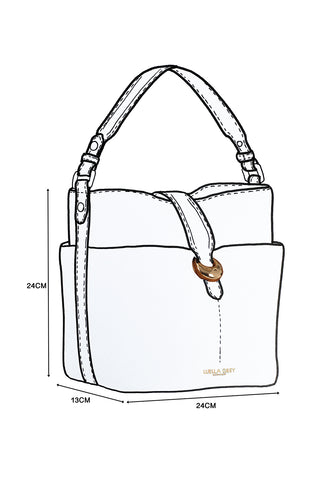 Indra Fawn Bucket Crossbody