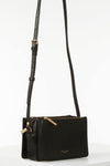 Ivy Black Zip Top Crossbody