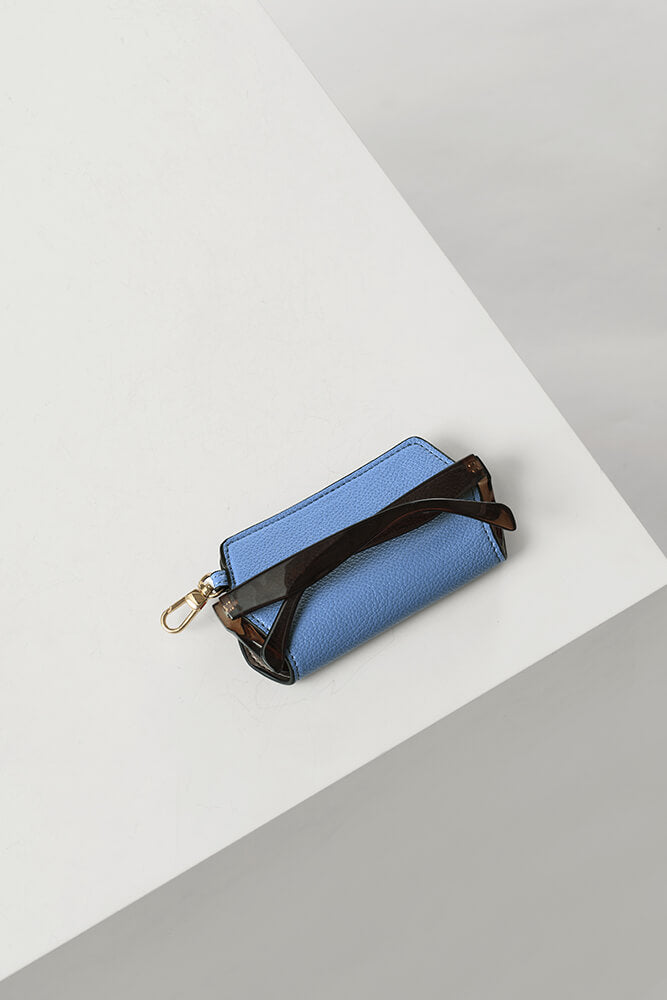 Izzy Cornflower Blue Sunglass Case