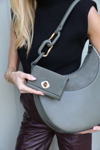 Jenny Khaki Purse