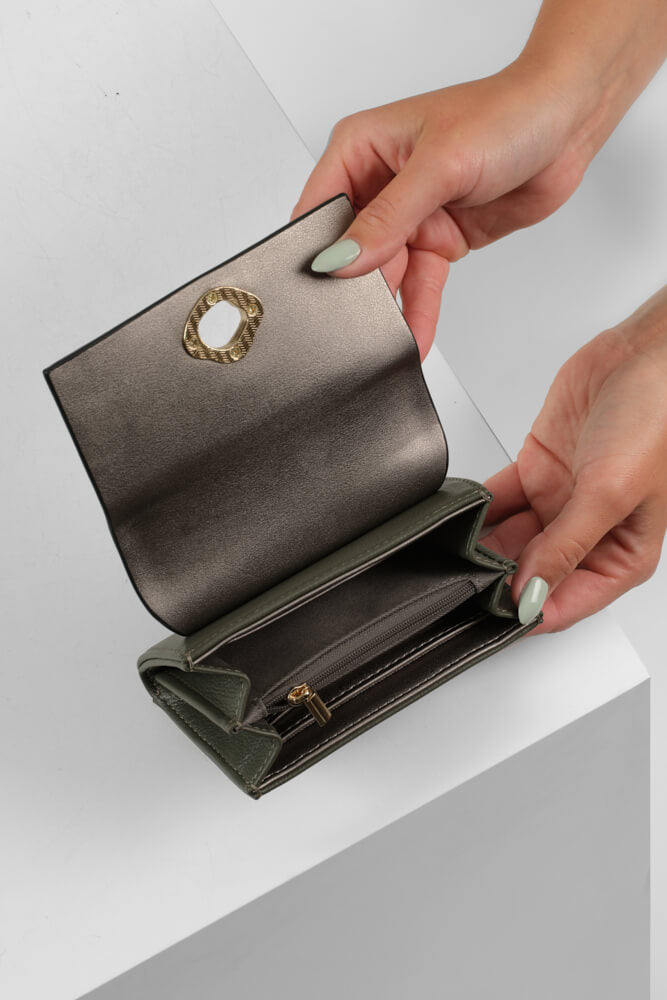 Jenny Khaki Purse