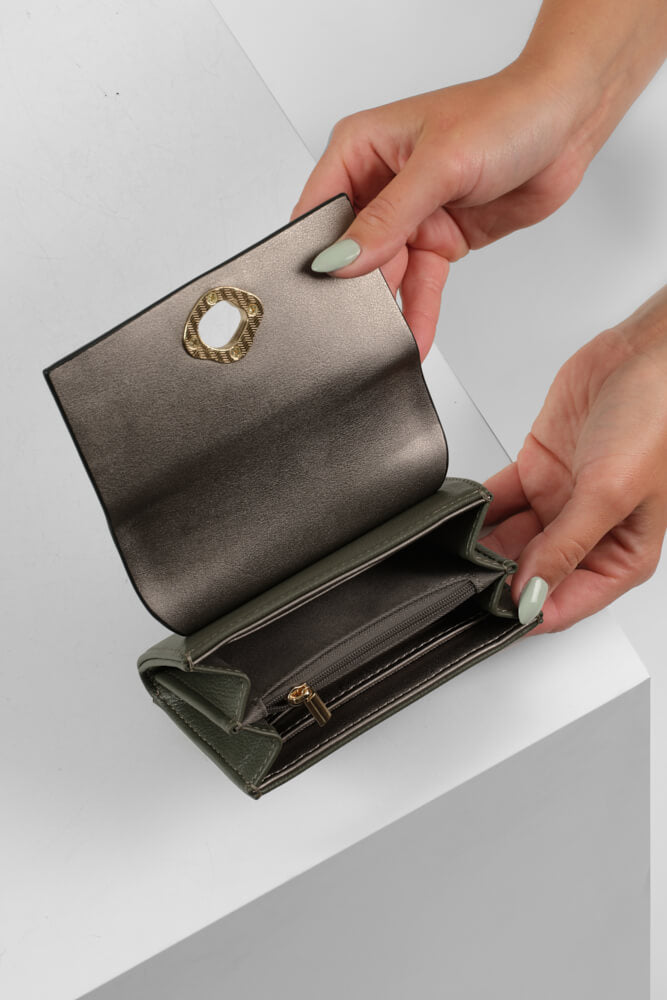Jenny Khaki Purse