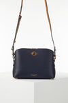 Julianna Navy Zip Top Crossbody