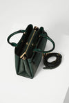 Kristie Forest Green Crossbody Tote