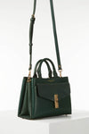 Kristie Forest Green Crossbody Tote