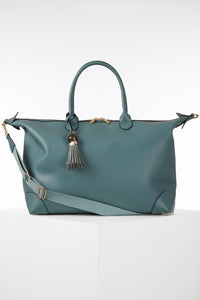 Lana Airforce Blue Weekend Travel Holdall