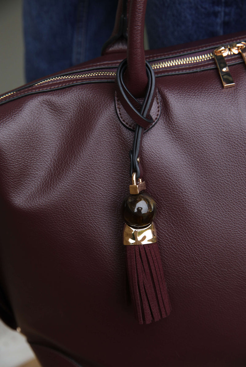 Lana Cherry Travel Weekender