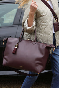 Lana Cherry Travel Weekender