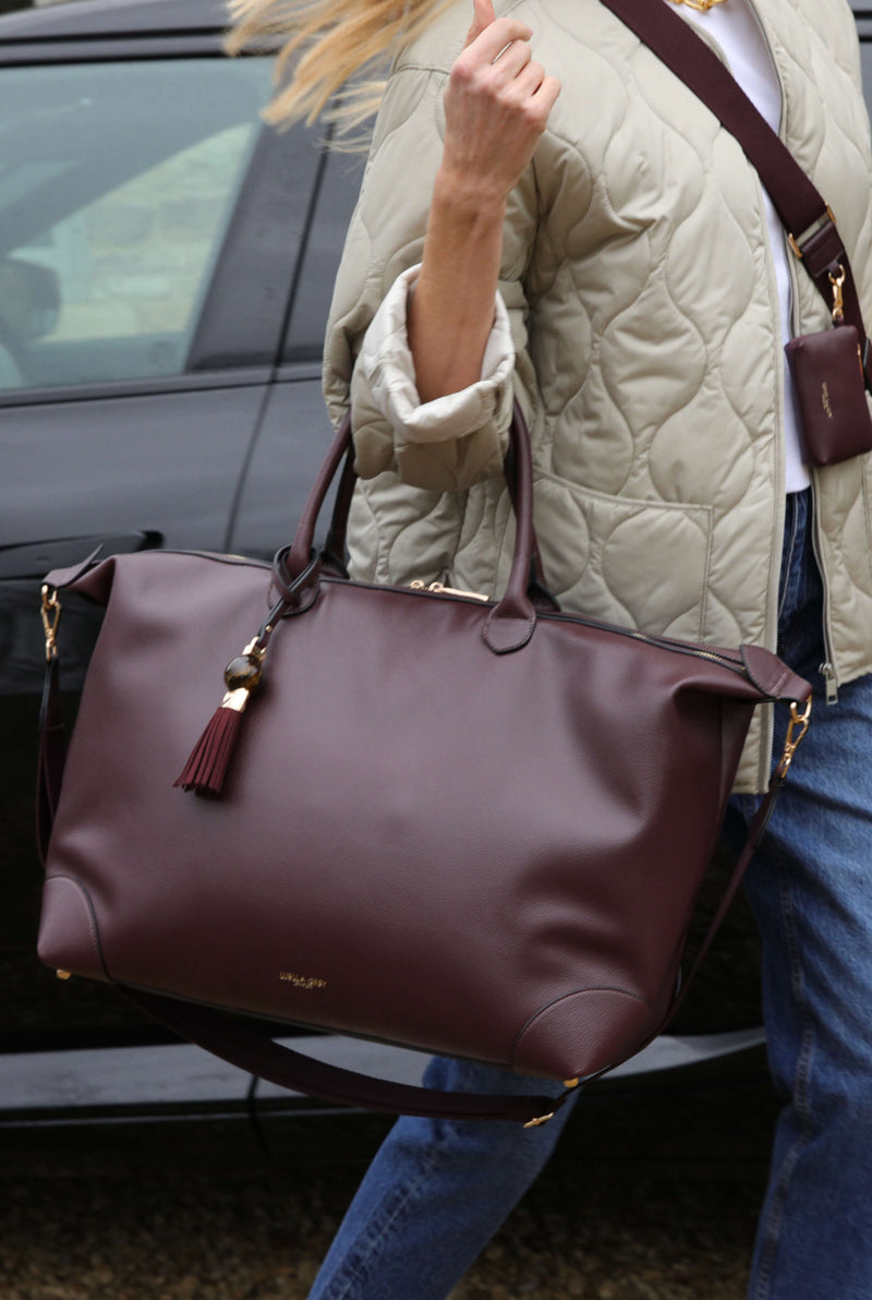 Lana Cherry Travel Weekender