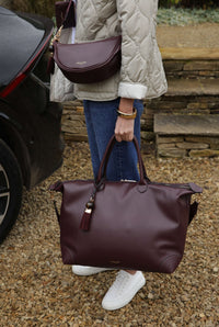 Lana Cherry Travel Weekender