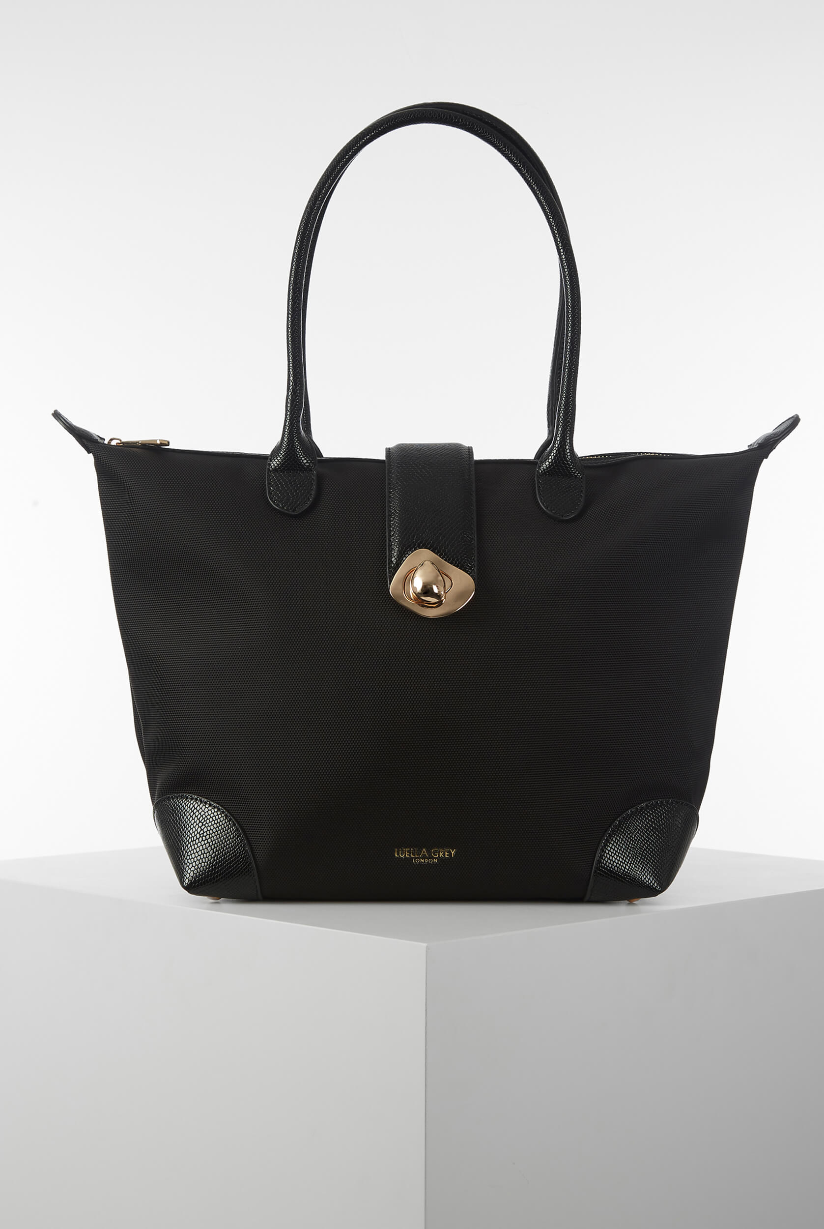 Lara Black Laptop Work Tote
