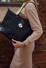 Load image into Gallery viewer, Lara Black Laptop Work Tote
