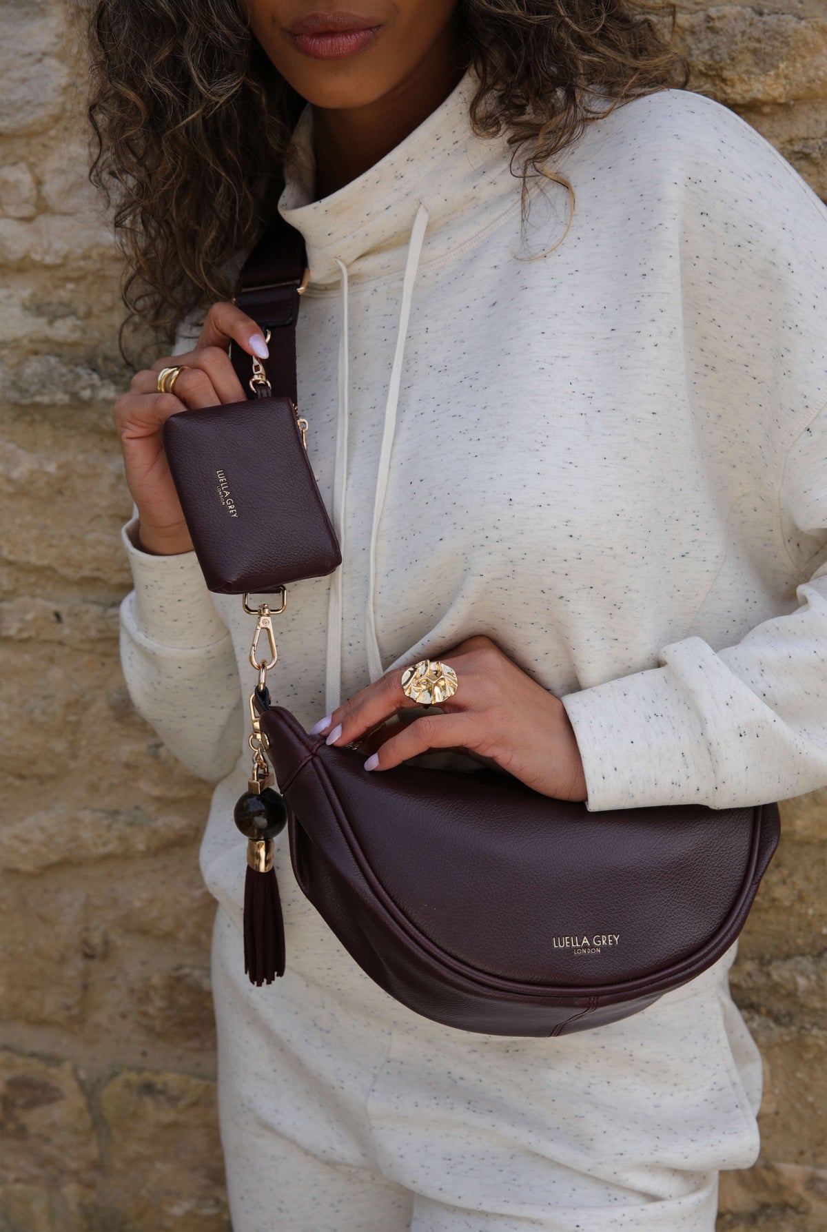 Lauren Cherry Sling Bag