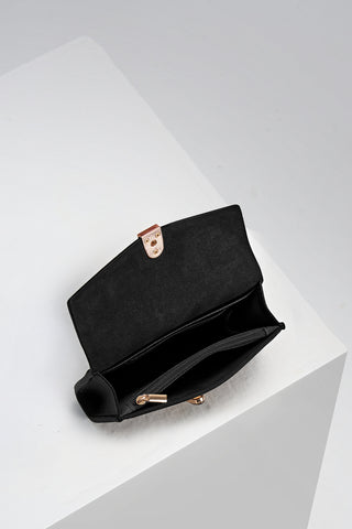 Leontina Black Medium Purse