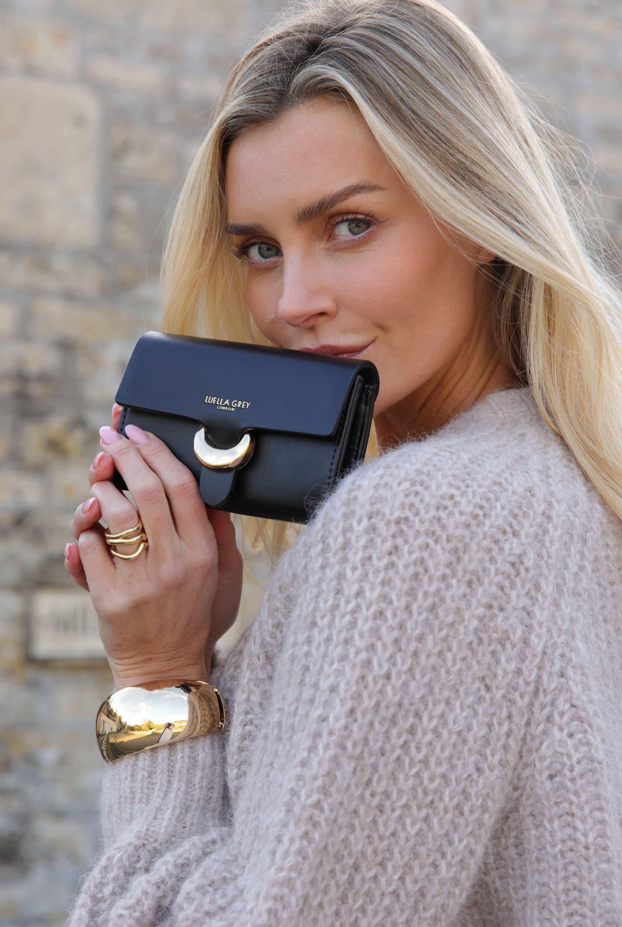 Letitia Black Purse