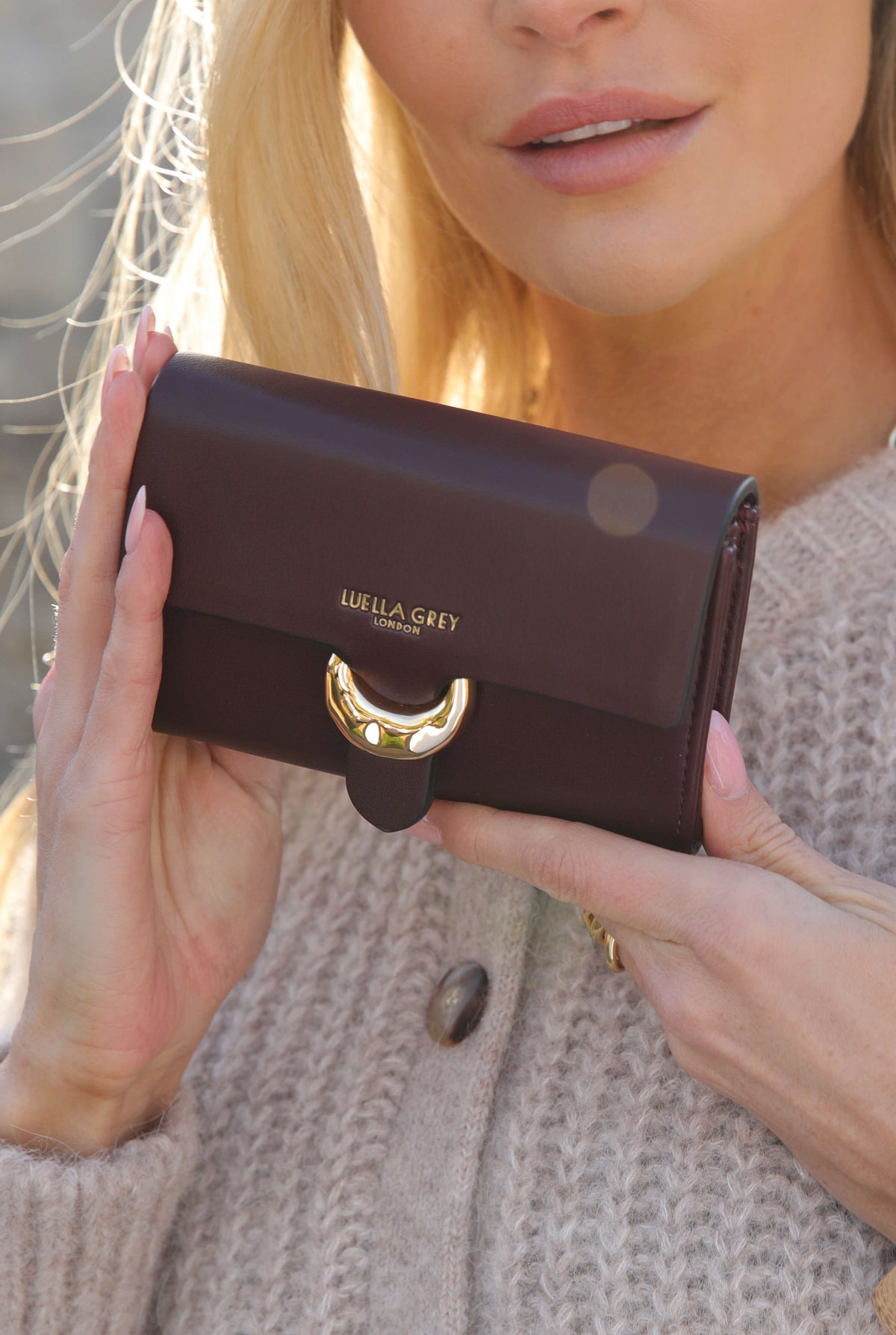 Letitia Cherry Purse