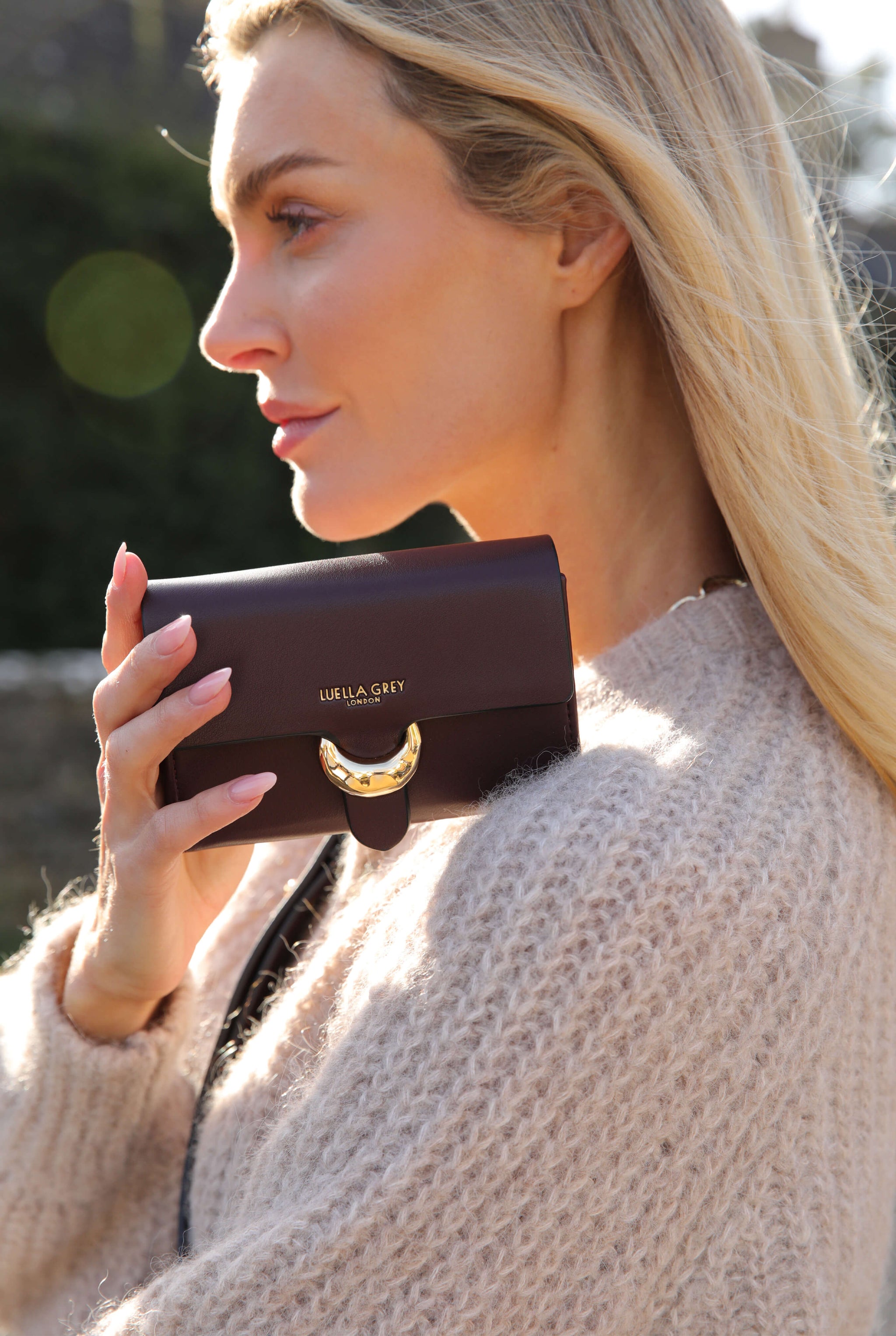 Letitia Cherry Purse