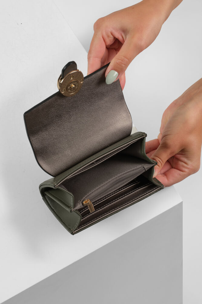 Letitia Khaki Purse