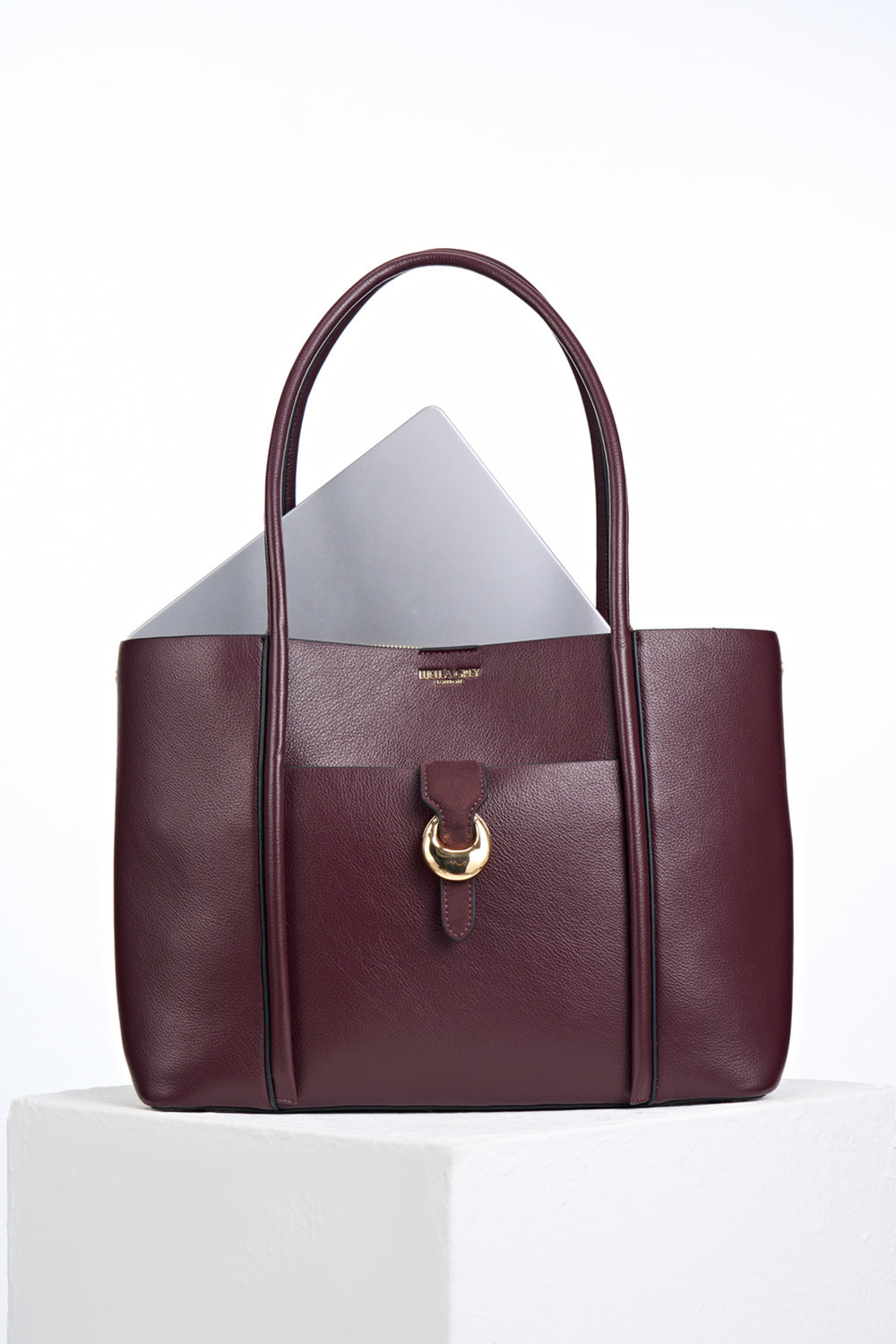 Lilibet Black Cherry Laptop Tote