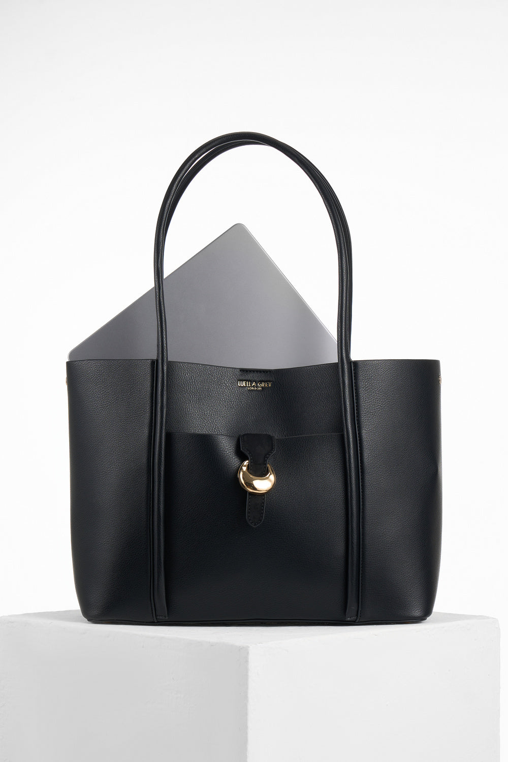 Lilibet Black Laptop Tote