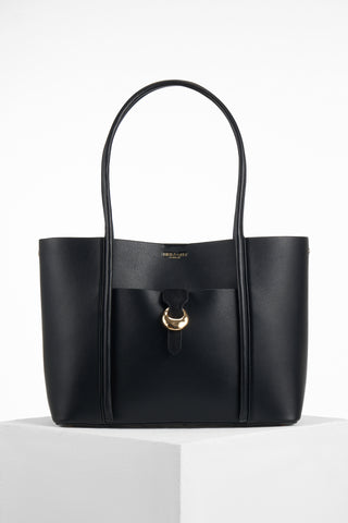 Lilibet Black Laptop Tote