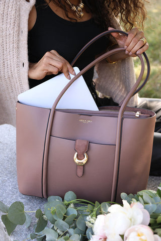 Lilibet Fawn Laptop Tote