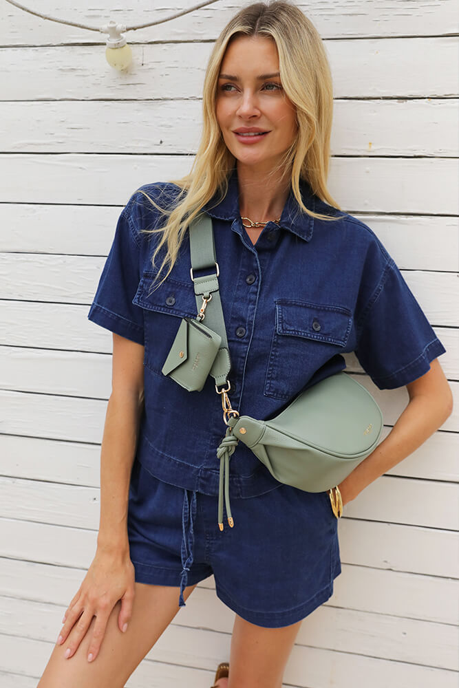 Lolly Spearmint Green Sling Bag