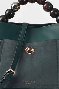 Lucia Petrol Crossbody