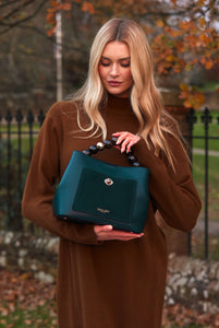 Lucia Petrol Crossbody