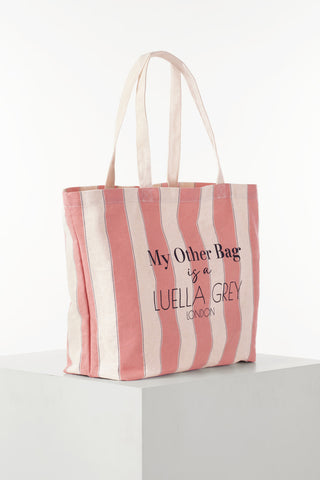 FREE Luella Pink Canvas Shopper