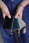 Maeve Mushroom Small Tassel Purse