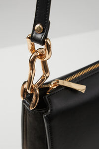 Margarita Black Zip Top Crossbody