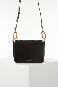 Margarita Black Zip Top Crossbody