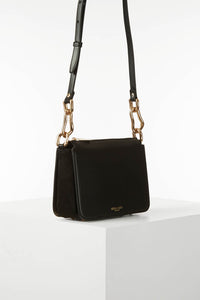 Margarita Black Zip Top Crossbody