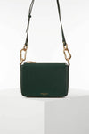 Margarita Forest Green Zip Top Crossbody