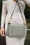 Margarita Sage Zip Top Crossbody